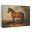 «Majestic Brown Horse Classic Elegant Peaceful Horse Landscape», reproduction d'art murale-404309455
