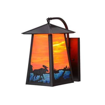 Rustic Lodge Wall Light