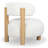 Iyali 29'' Wide Armless Accent Chair-597202976-597202977