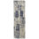 Roxford Transitional Abstract, Ivory/Blue Area Rug