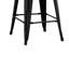 Tabouret de bar et de comptoir en métal de style champêtre rustique Kendraya-24030454-48735757-48735760