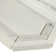 Bianco Dolomite Pavilion Picket 12 in x 12 in. Polished Marble Mesh-Mounted Mosaic Tile