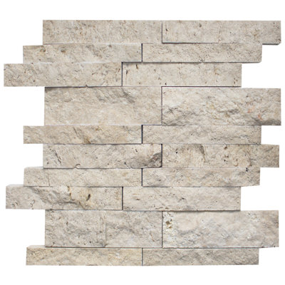 SMPL/S LEDGESTONE SPLITFACE BEIGE/IVORY