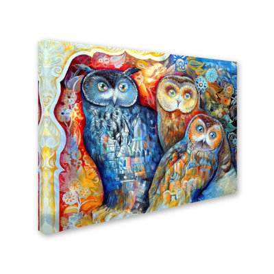 " Owls " by Oxana Ziaka