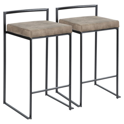 Tabouret de comptoir empilable Fuji