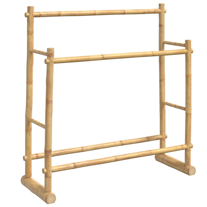 Bayou Breeze Clothes Rack 39.4"X11.8"X39.4" Bamboo