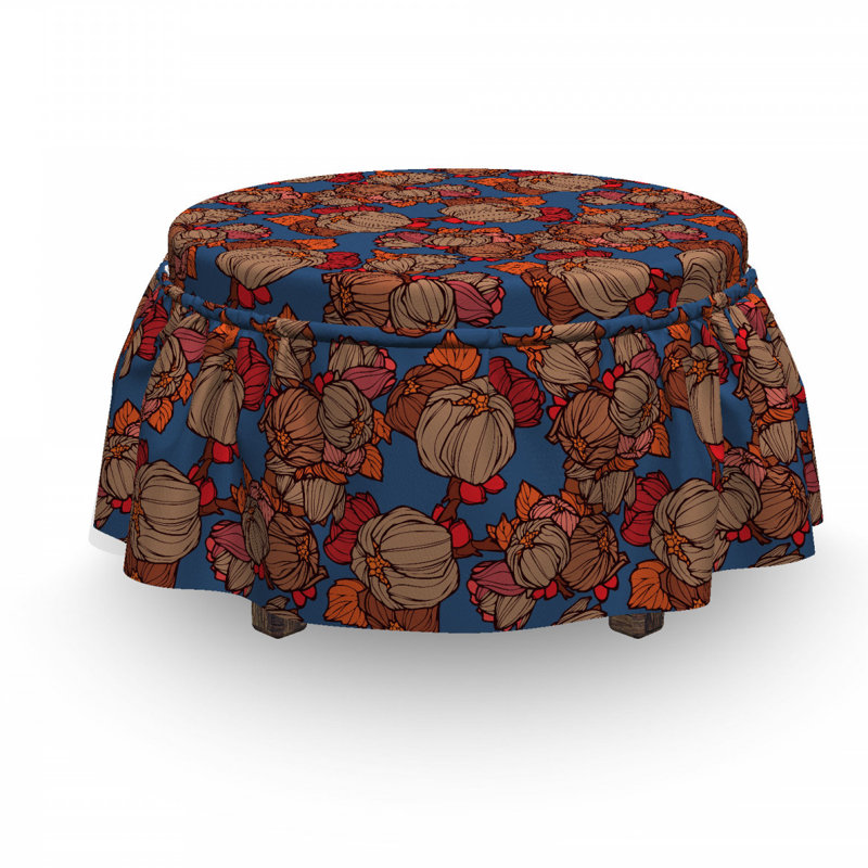 Box Cushion Ottoman Slipcover