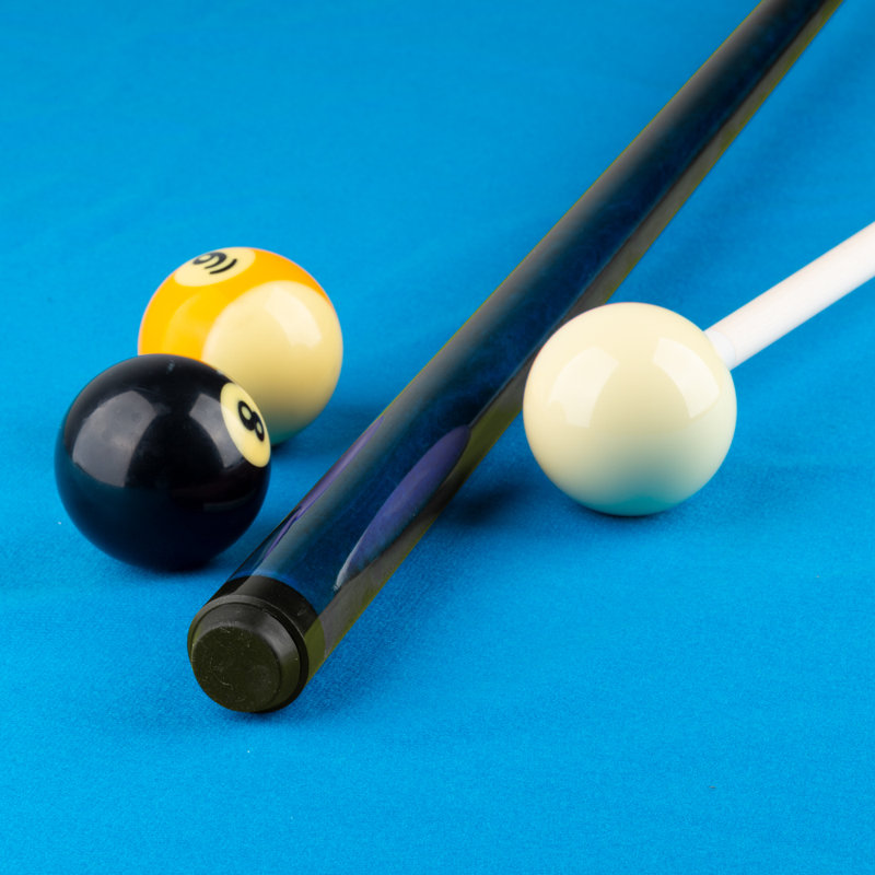 Junior Ipjrc Cue With Attached Ball - 44in - Blue