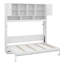 Grand lit escamotable mural grand avec rangement