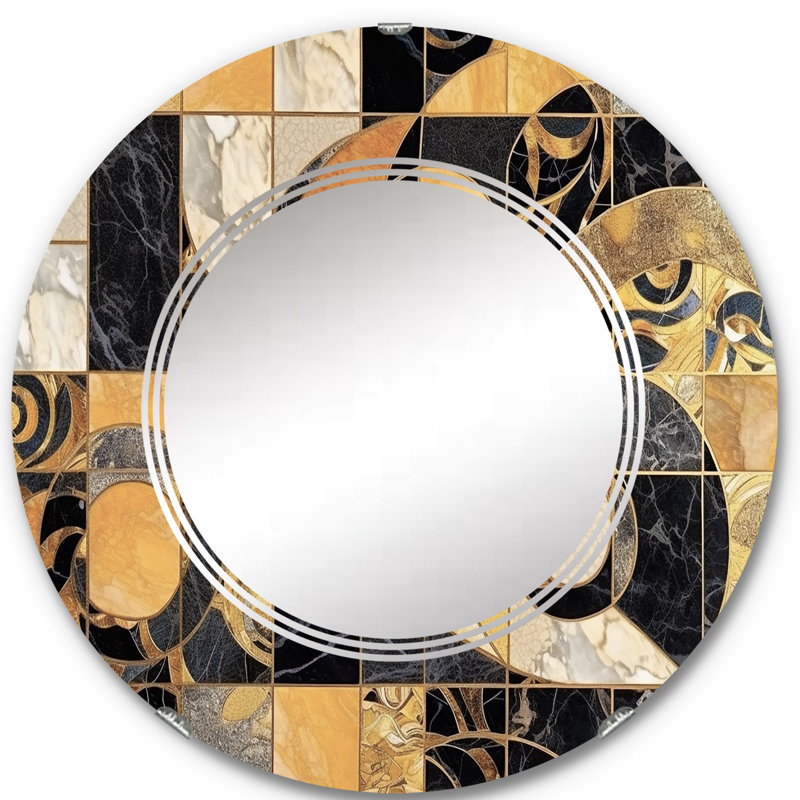 Miroir mural Jadida, 24 po x 24 po