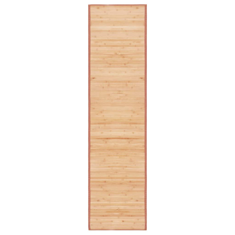 Mesa Solid Colour Hand Woven Area Rug, Runner 80 x 300cm