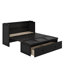 Lit escamotable double avec port USB et tiroir-1741375241