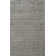 Tapis gris en soie touffeté à la main