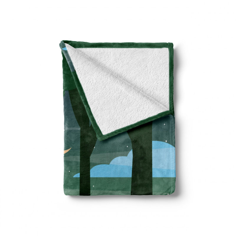 Hand Woven Throw Blanket, 50" W x 70" L