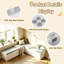 L Shape Storage Bench, Kitchen Breakfast Nook Bench With Cushion Backless Corner Bench Nook  For Entryway  Dining Room Cloakroom, White