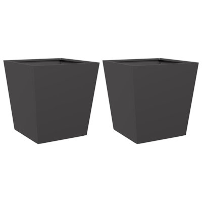 Aldegundo Metal Elevated Planter