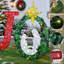 Crèche de jardin lumineuse de 1,16 m (3,8 pi) avec 210 lumières DEL, panneau de jardin étanche pour pelouse ou porche
