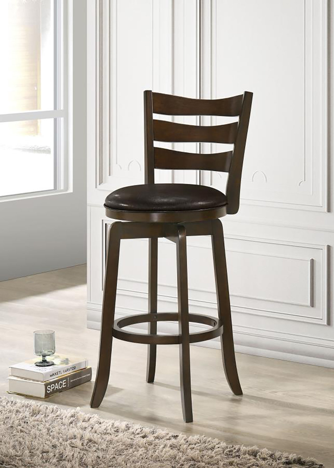Red Barrel Studio® Erler Counter Height Swivel Chair | Wayfair