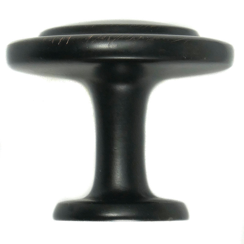 Poignée ronde 11/8 po de diamètre, Noir