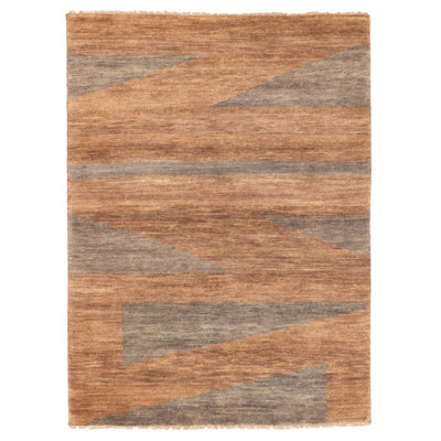 Peshawar Ziegler Brown Rug 4'11" x 6'11"