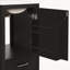 Meuble-lavabo moderne de 50 cm (20 pouces) avec lavabo en céramique, tiroir et porte à fermeture amortie, organisateur de porte à double compartiment et pieds réglables.-1329485700