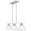 Lustre classique à 3 lumières Carmelindo