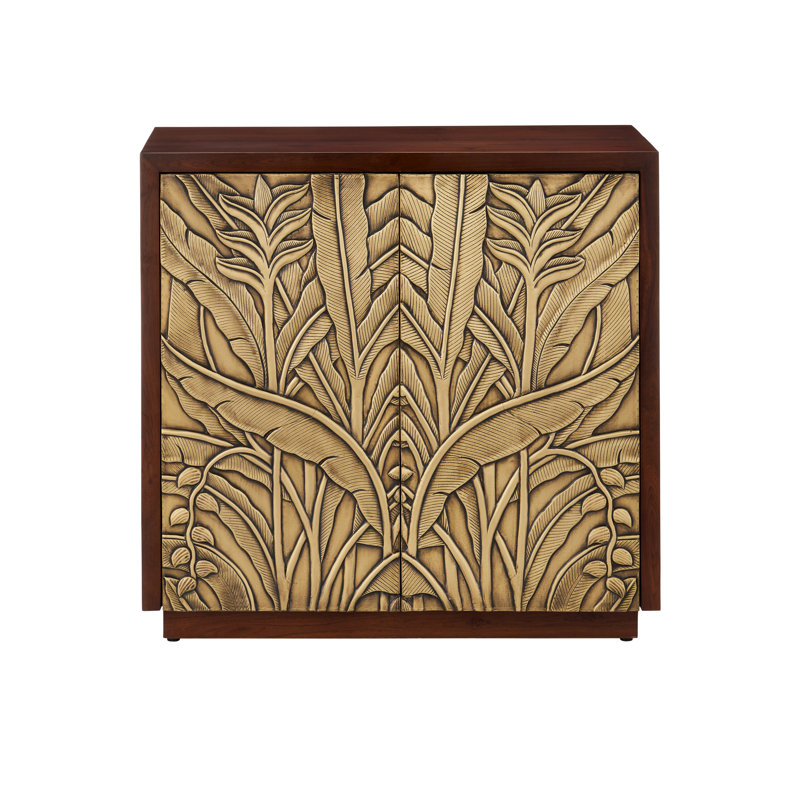 Jardin Solid Wood Accent Cabinet