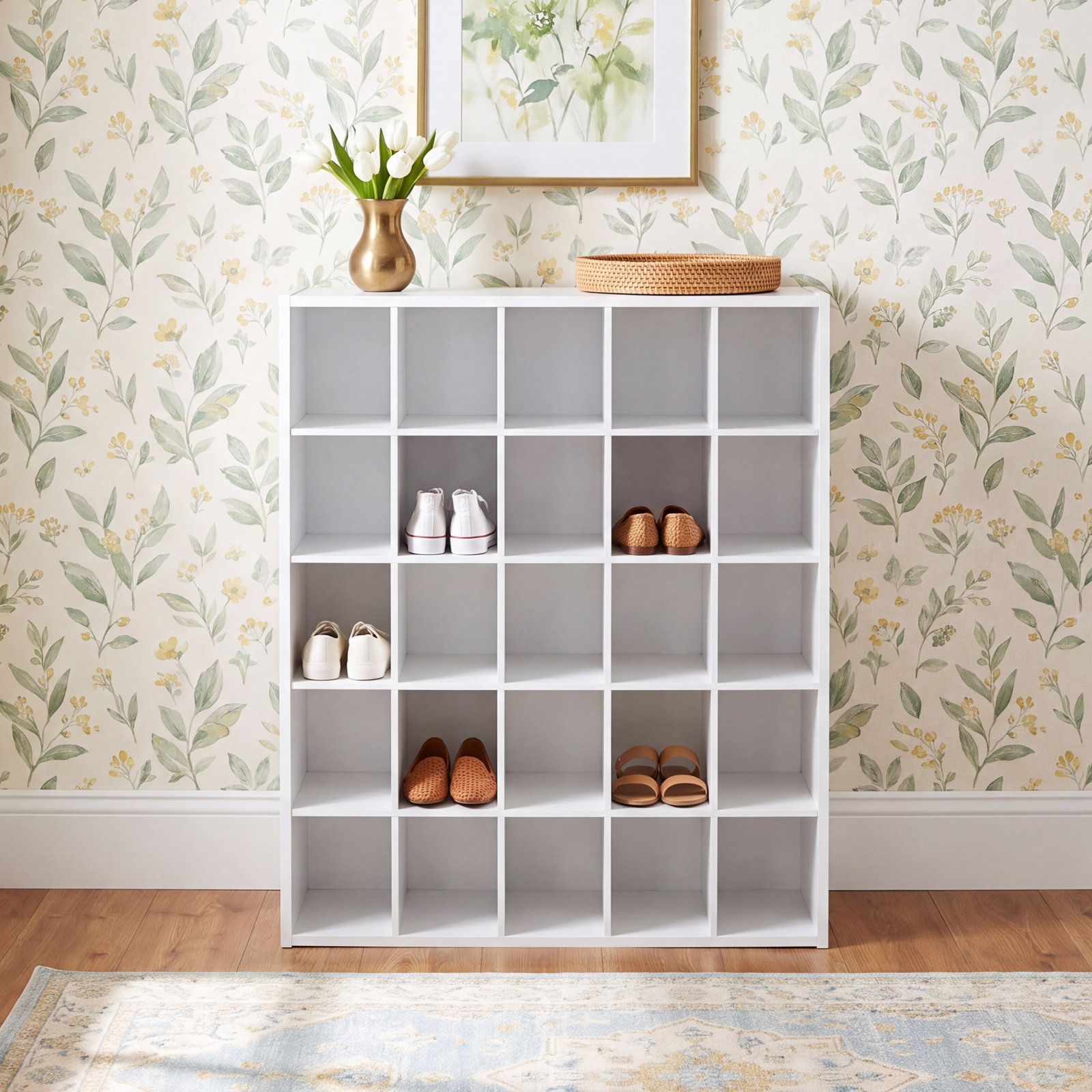 Stackable Organizers Shoe Rack, White
