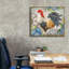 «Ironwork Rooster D» par Jean Plout, art mural sur toile-807281028