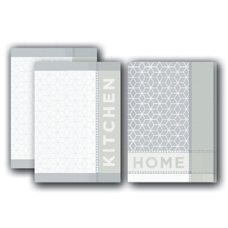 Cotton Jacquard Tea Towel Set Kitchen Towel