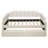 Twin Size Upholstered Daybed With Drawers, Wood Slat Support-1640774830