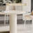 Pearlena 70.87" Modern Rectangle Cream White Dining Table Set with 6 Chairs for Kitchen, Bar, Living Room-539561009-539561008