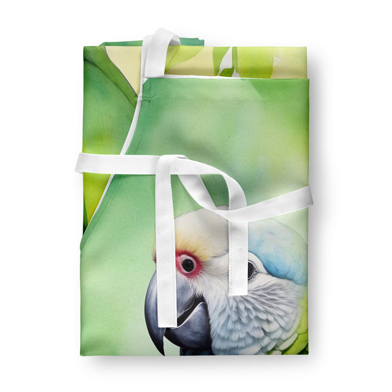 Apron, Monk Parakeet