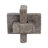 17 Stories Pierce Large Travertine Knot, Gray-107086694