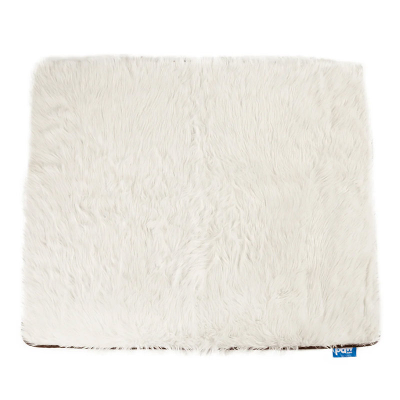 Jeté imperméable PupProtector, 80 po x 62 po, Blanc polaire