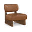 Chaise d'appoint rembourrée en tissu texturé Vetra Lystra-121555202-135931106