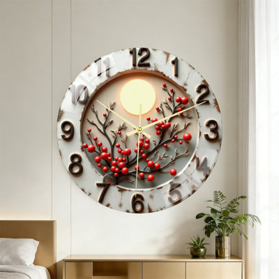 Horloge murale 16 po