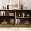 Buffet incurvé 60 po avec tablette réglable et 4 portes-1862452628