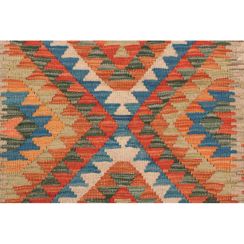 Southwestern Wool Hand Woven 108cm X 149cm Area Rug