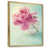Toile avec cadre flottant or