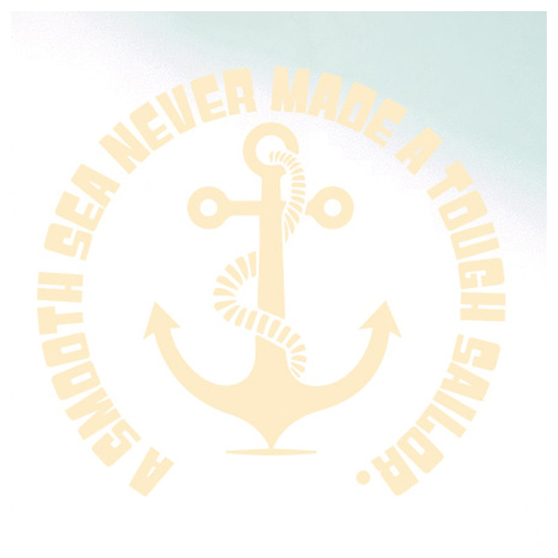 Nautical & Beach Wall Decal, Beige