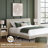Marmion Upholstered Bed With Roll Slats-99374593