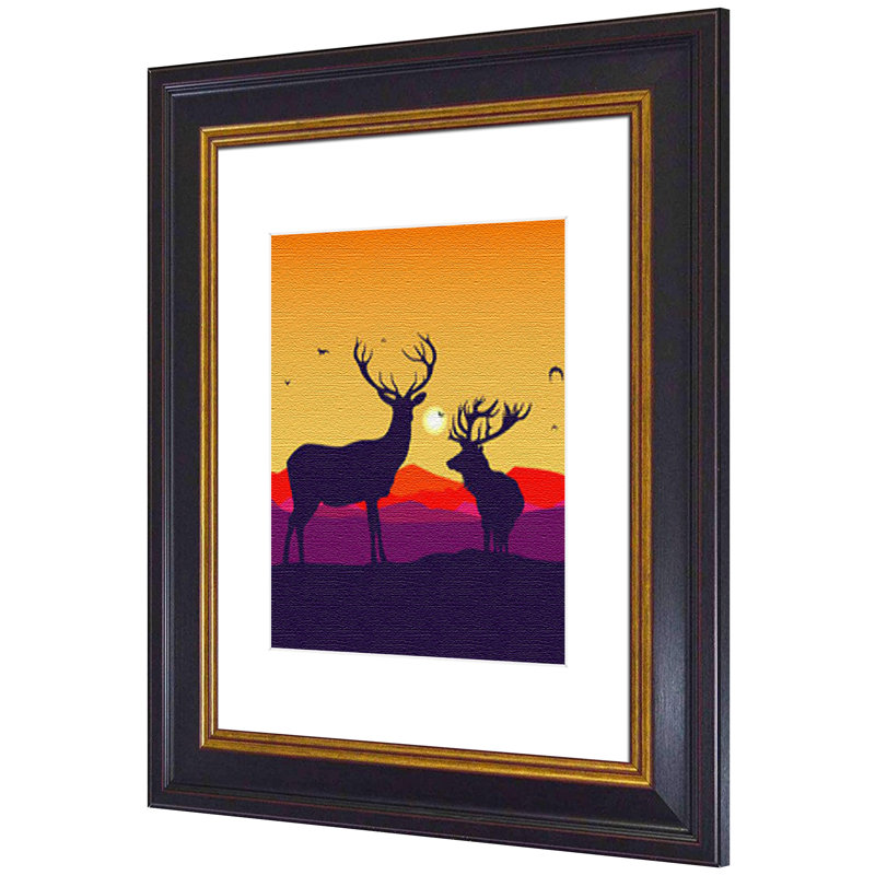 Boughton  Picture Frame, 8" x 10", Gold