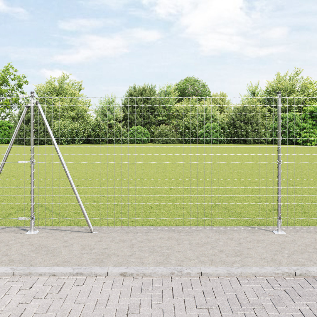 Galvanised Steel Border Fencing