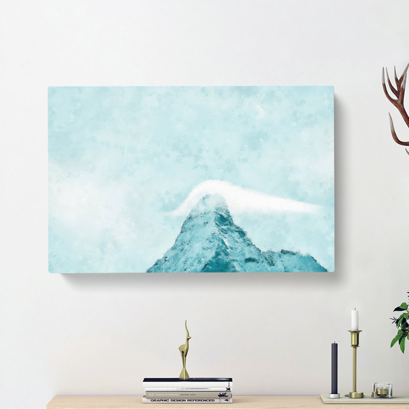 Mountain Summit - Wrapped Canvas, 35cm H x 50cm W x 3cm D