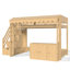 Lit mezzanine avec escalier de rangement et comptoir Storeplace-134060251