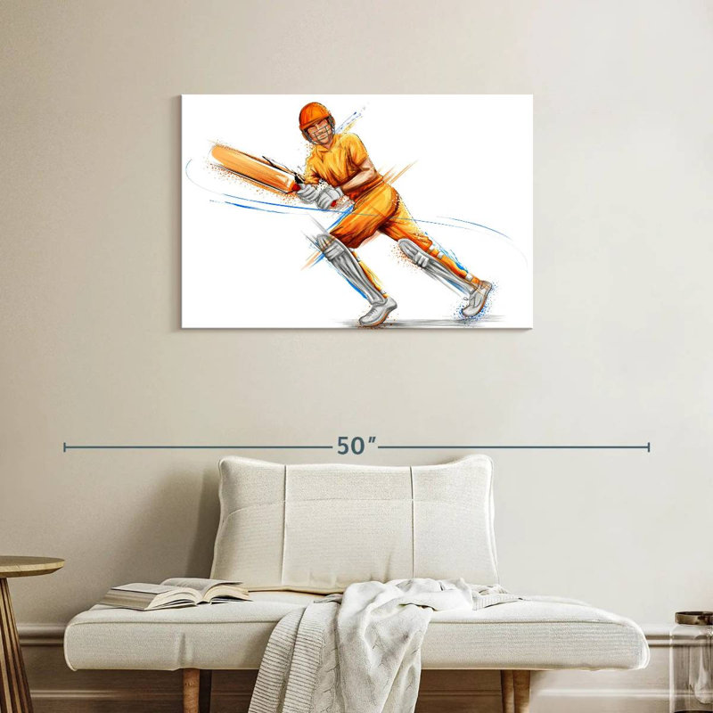 Jeu de cricket, H 24 po x l 36 po