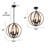 Meredith 3 - Light Brown Sphere Pendant