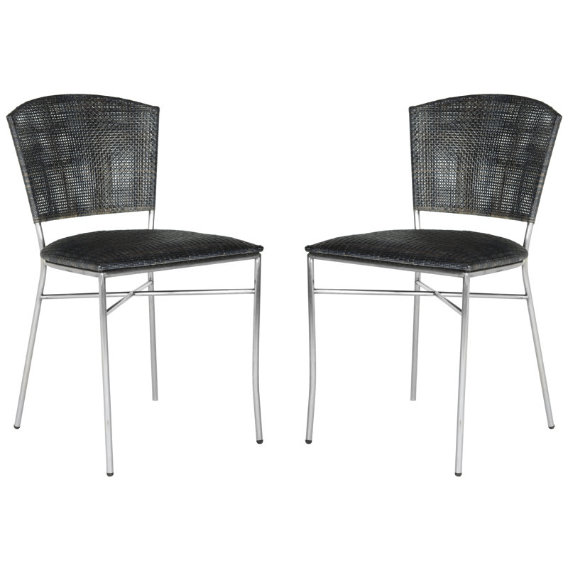 Chaise d'appoint Bungalo en noir