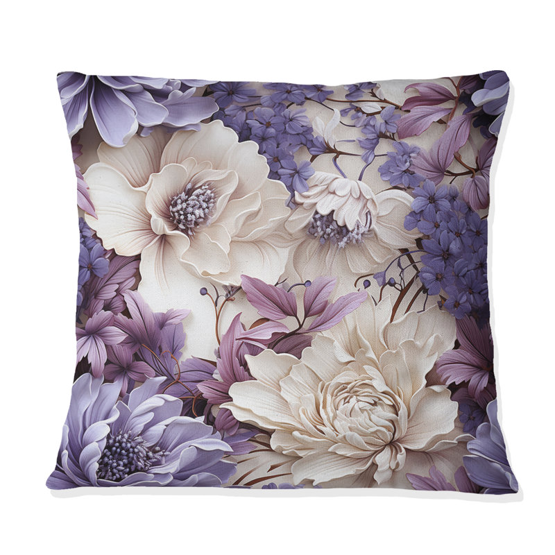 Coussin Coastal Tranquility Victorian, 18 po x 18 po